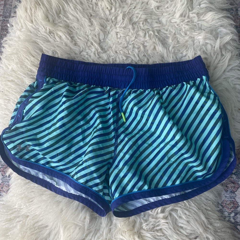 Under armor Fitted/ lined Heat Gear Running shorts👟